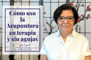 Acupuntura en terapia y sin agujas